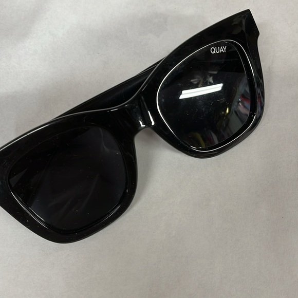 Anthropologie X Quay After Hours Sunglasses Black main image 4